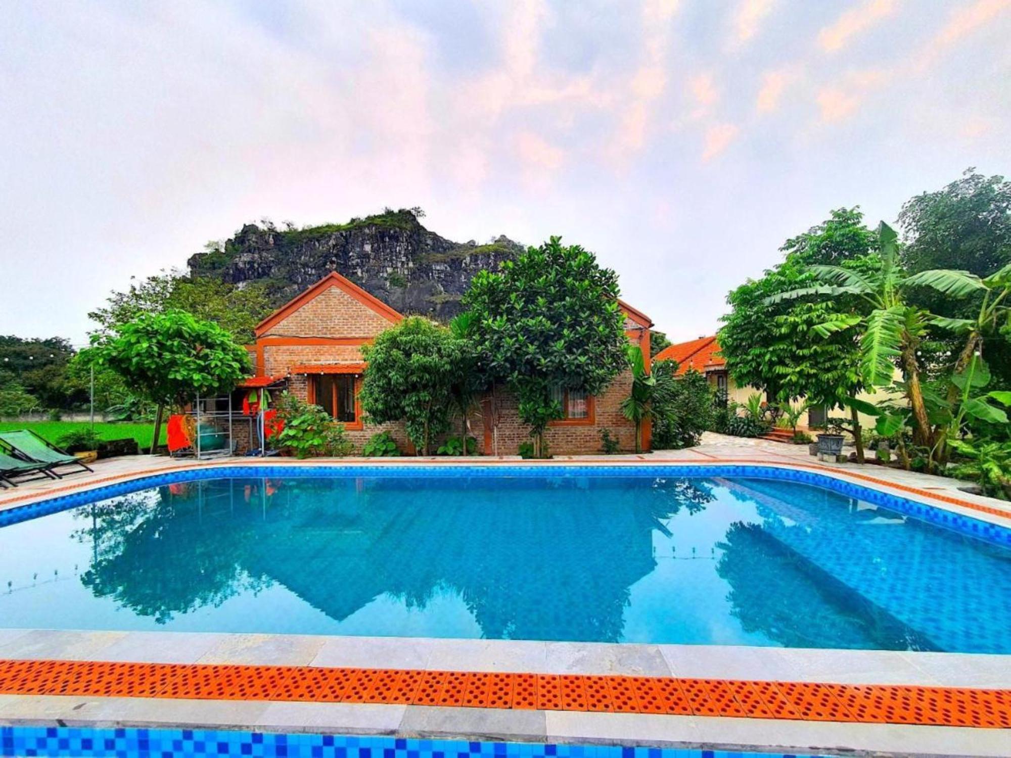 Trang An Garden Bungalow Ninh Bình Exteriör bild