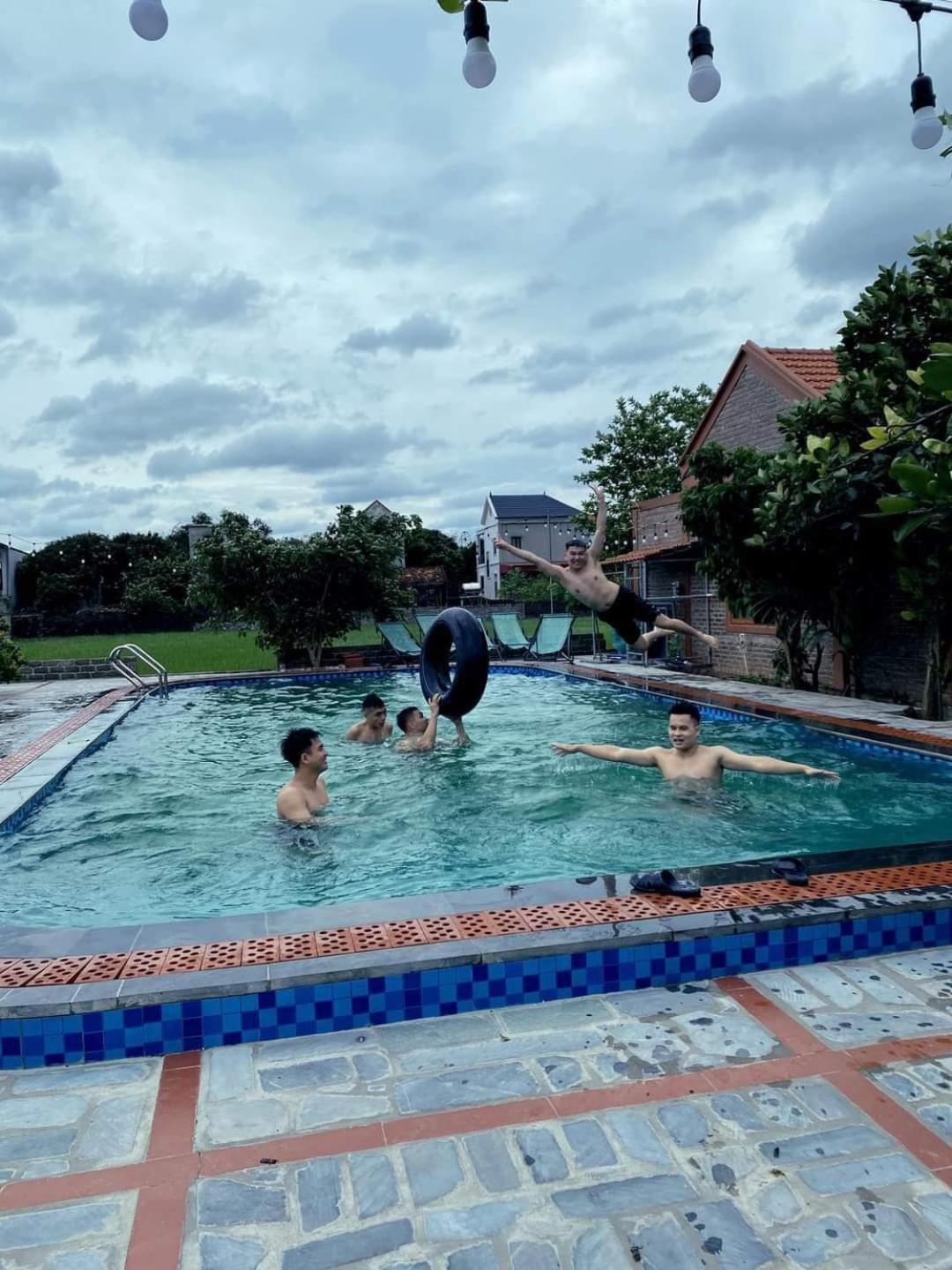 Trang An Garden Bungalow Ninh Bình Exteriör bild