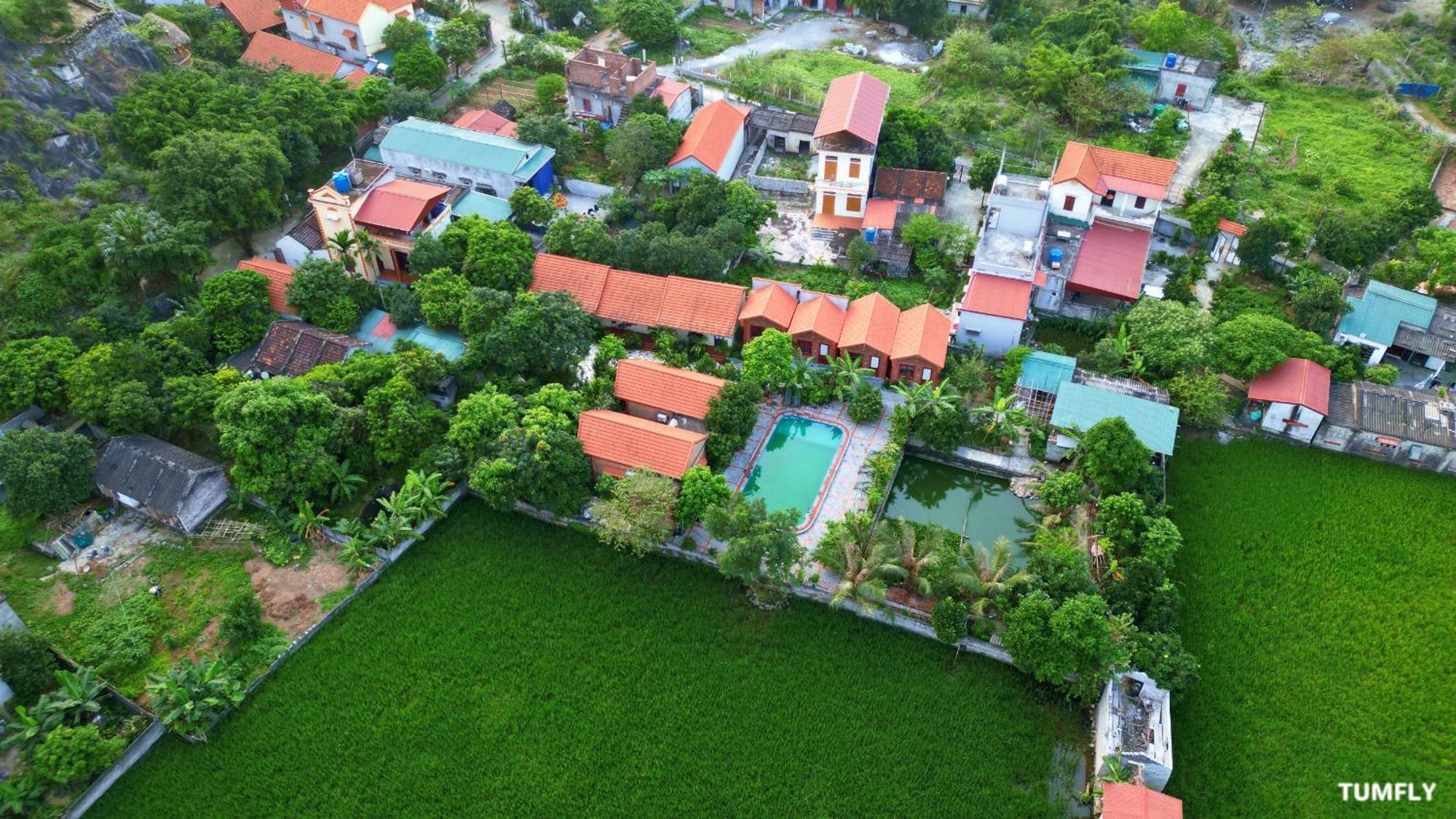 Trang An Garden Bungalow Ninh Bình Exteriör bild