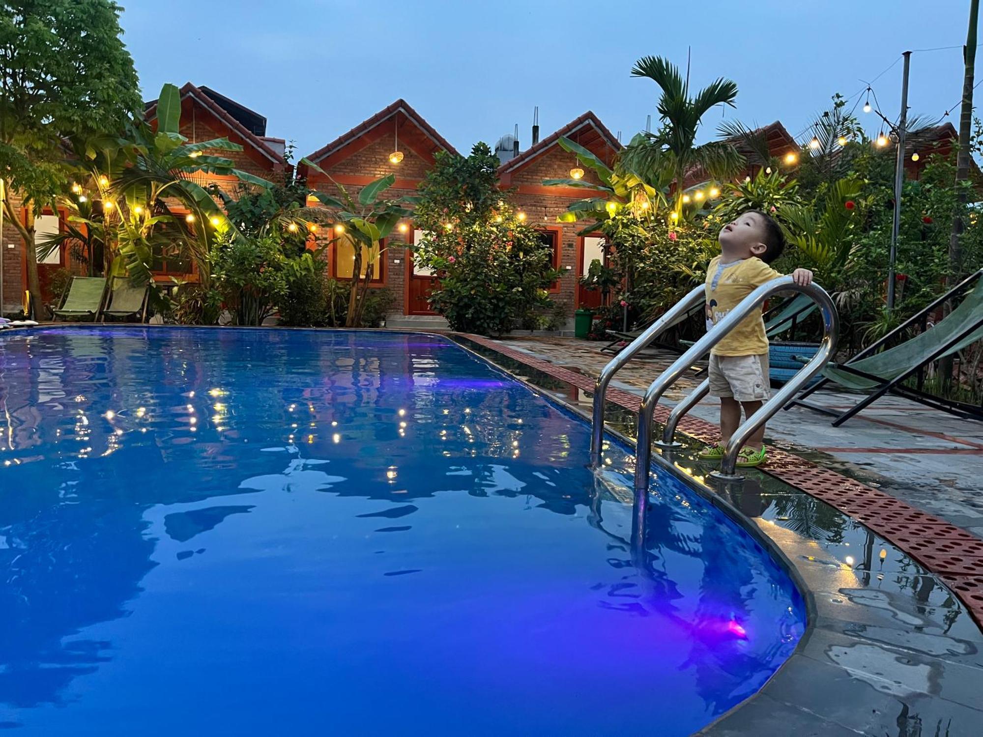 Trang An Garden Bungalow Ninh Bình Exteriör bild